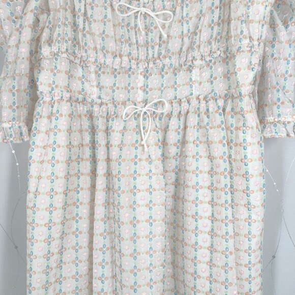 For Love & Lemons White Libby Mini Dress $220 - Picture 7 of 16